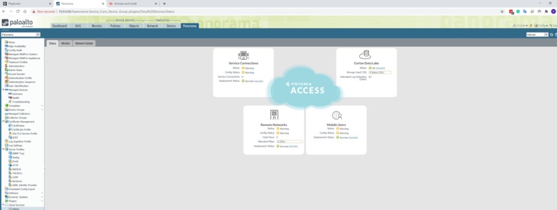 ZTP of Prisma Access  – screenshot 4
