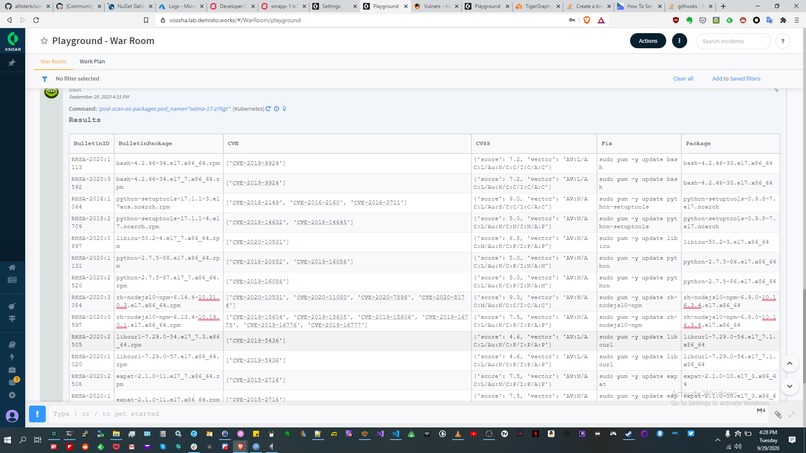 Kubernetes container STIG/CIS compliance and remediation – screenshot 1