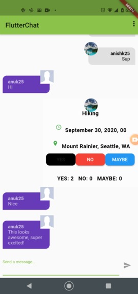 iVite – screenshot 2