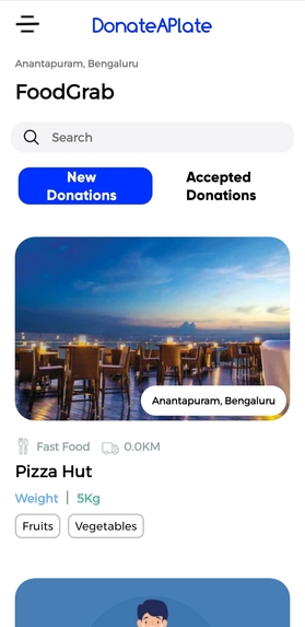DonateAPlate – screenshot 1