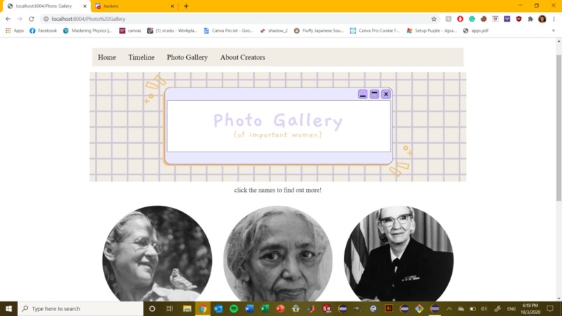 Women in STEM – screenshot 3