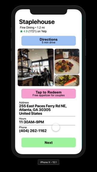 Datinerary – screenshot 1