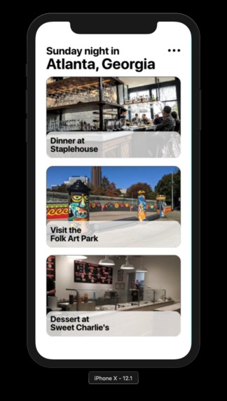 Datinerary – screenshot 2