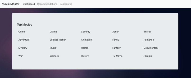 Movie Master – screenshot 1