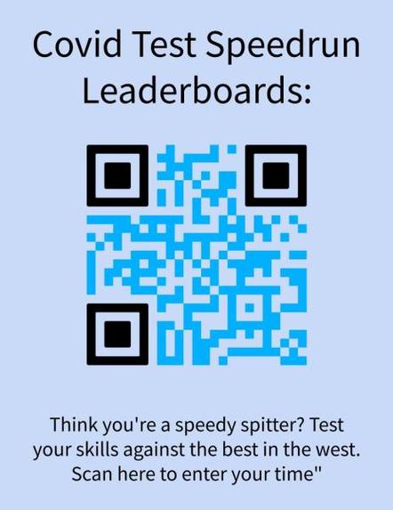 COVID-19 Test Speedrun Leaderboards – screenshot 1