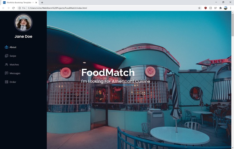 FoodMatch – screenshot 1