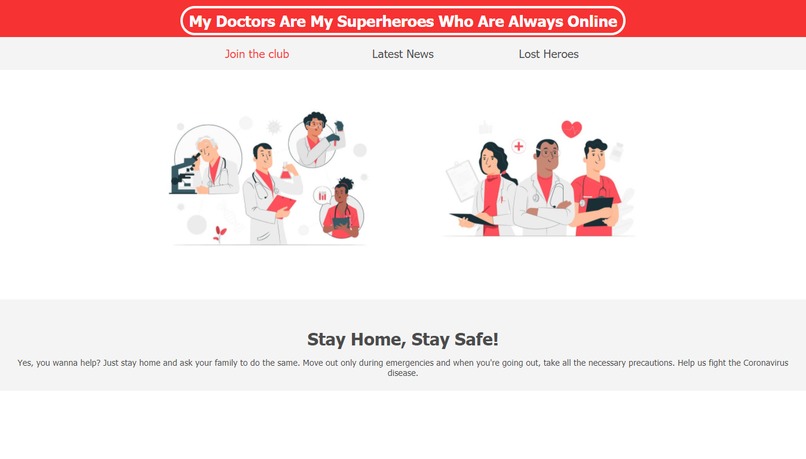 My Doctors Are My Superheroes Who Are Always Online – screenshot 3