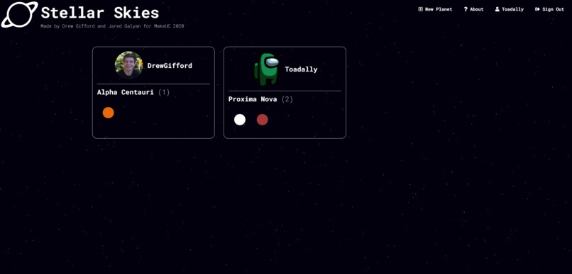 Stellar Skies – screenshot 1