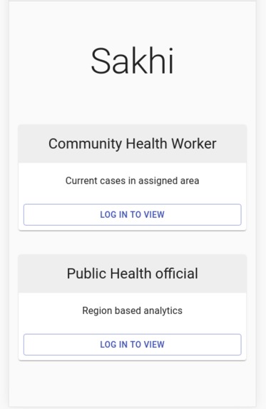 Sakhi-Healthcare App – screenshot 1