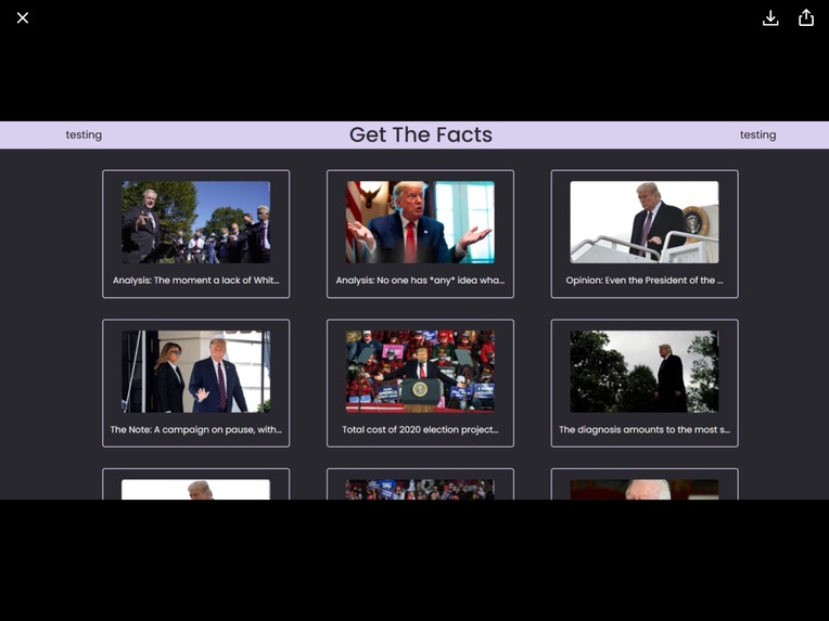 GetTheFacts – screenshot 1