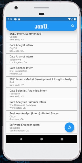 jobU. – screenshot 1