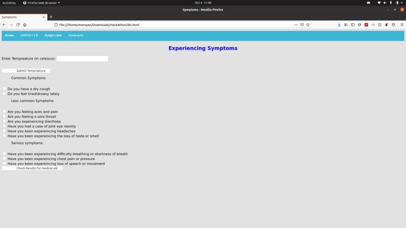 COVID-19 HEALTH & AWARENESS – screenshot 5