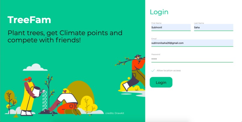 TreeFam – screenshot 1