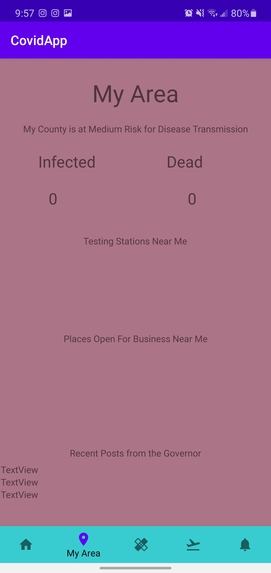 COVID-19 Tracker – screenshot 1