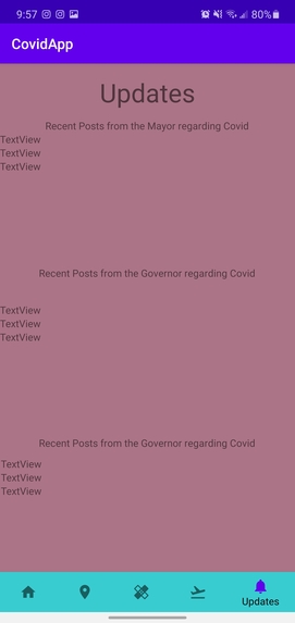 COVID-19 Tracker – screenshot 2