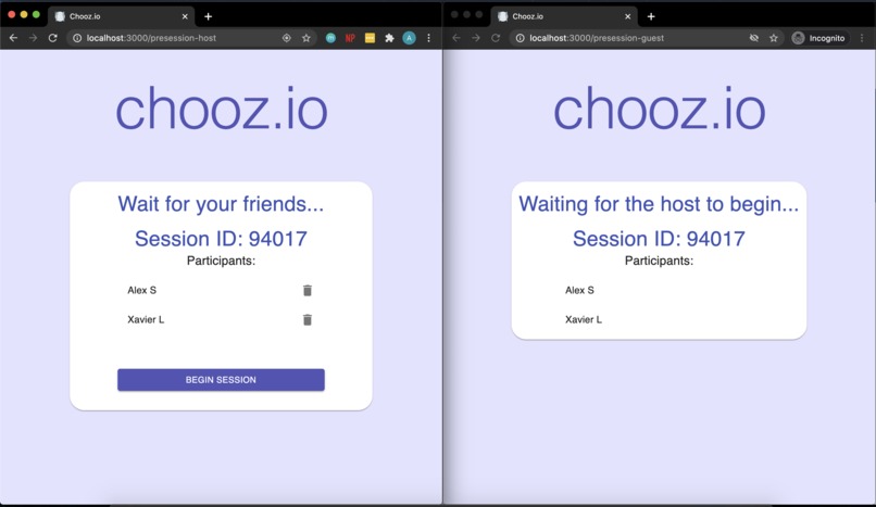 Chooz.io – screenshot 3