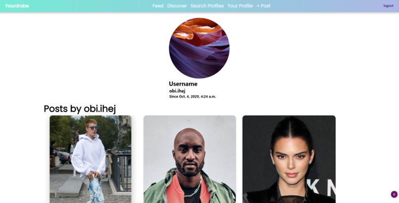 Yourdrobe – screenshot 3