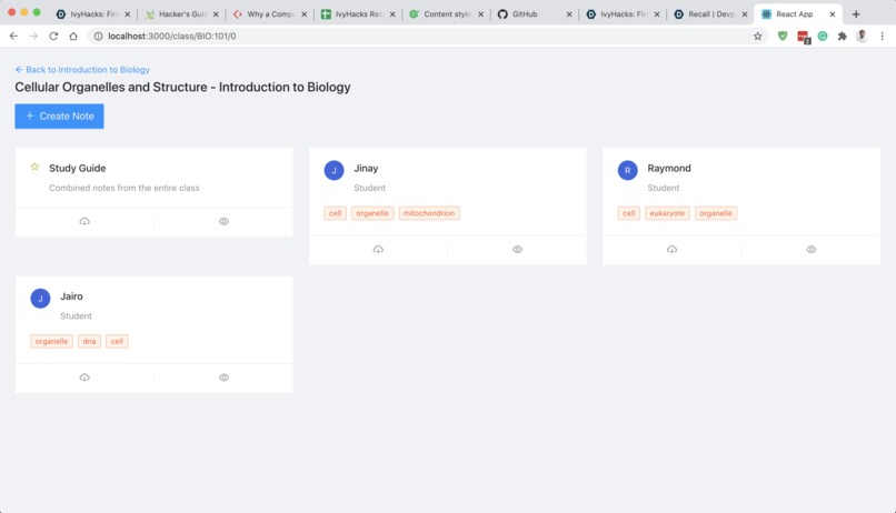 Recall – screenshot 4