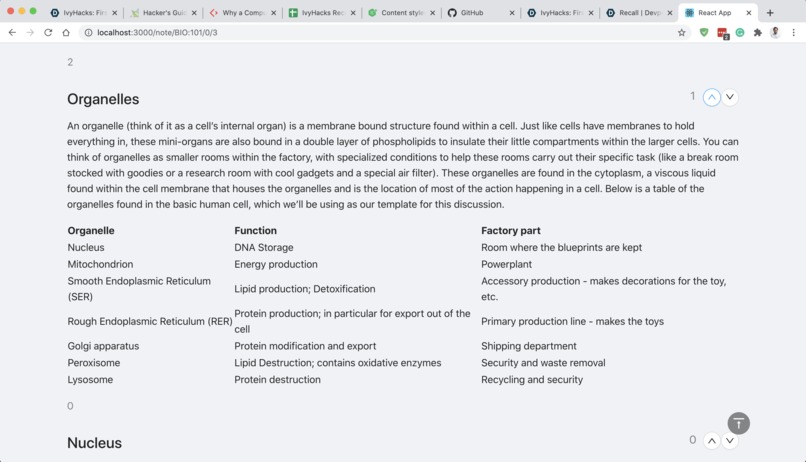 Recall – screenshot 7