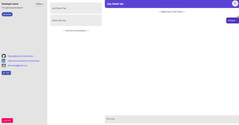 DevDir – screenshot 1