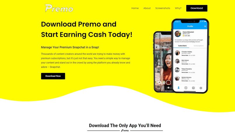 Premo – screenshot 1
