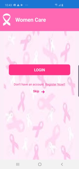 WomenCare – screenshot 1