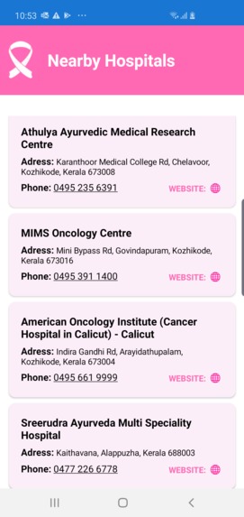 WomenCare – screenshot 4