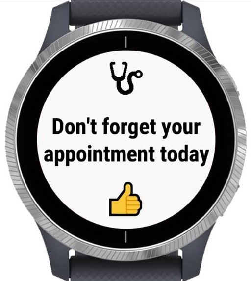 Eve - the breast cancer support smartwatch app – screenshot 1