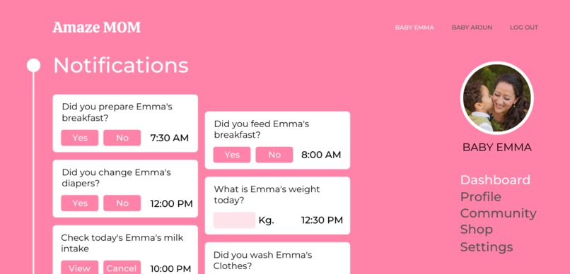 Amaze MOM – screenshot 2