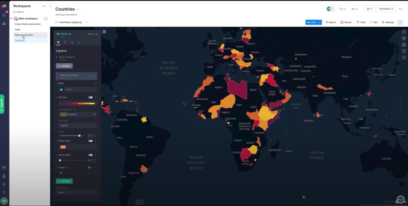 GeoVisualizer  – screenshot 2