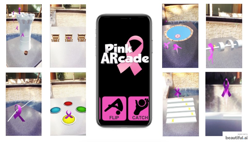 Pink Ribbon AR-cade – screenshot 1