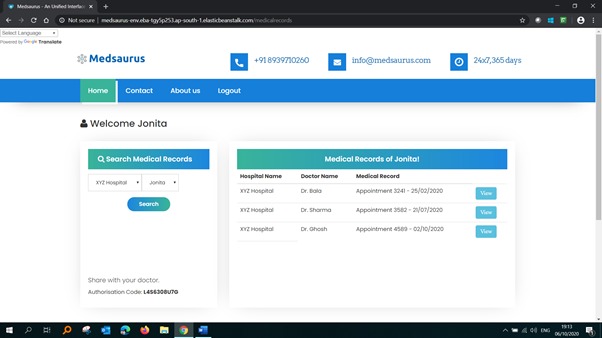 Medsaurus - Store and share medical history – screenshot 5
