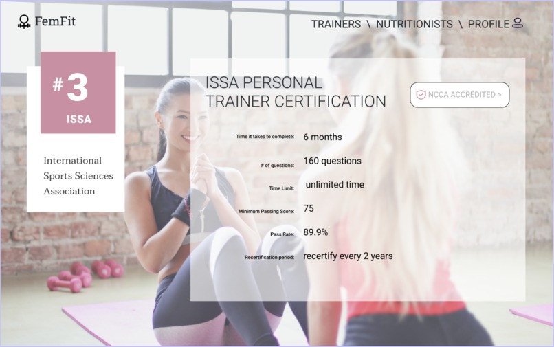 FemFit – screenshot 11