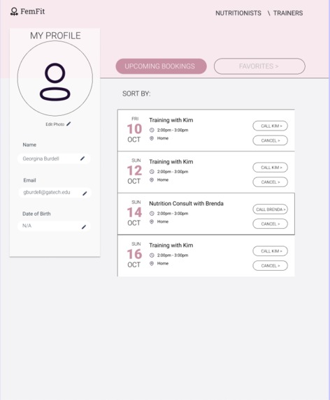FemFit – screenshot 8