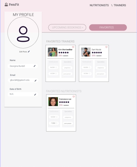 FemFit – screenshot 9