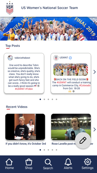 USWNT Engage – screenshot 2