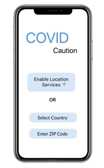 COVID Caution – screenshot 1