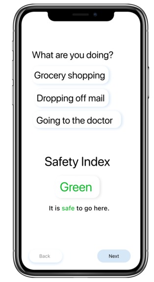 COVID Caution – screenshot 2