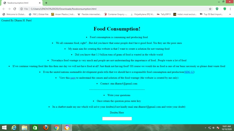 Food consumption! – screenshot 1