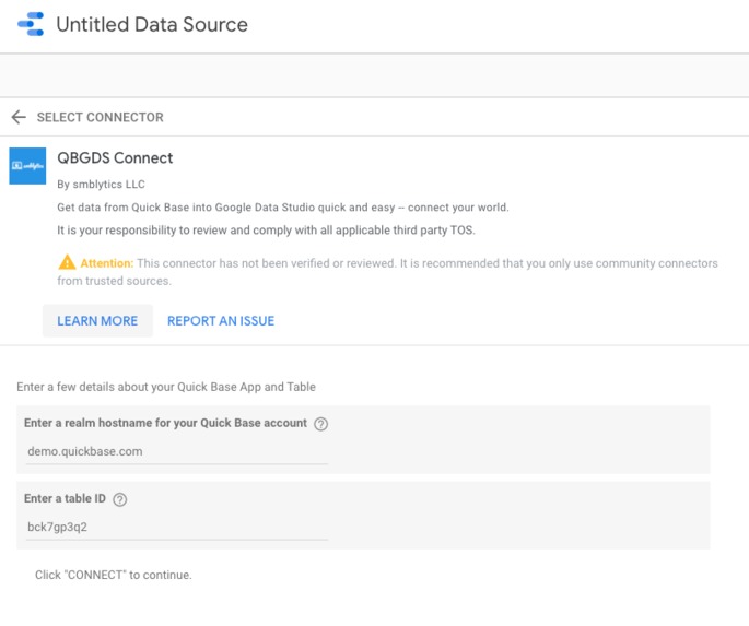 QBGDS Connect – screenshot 1