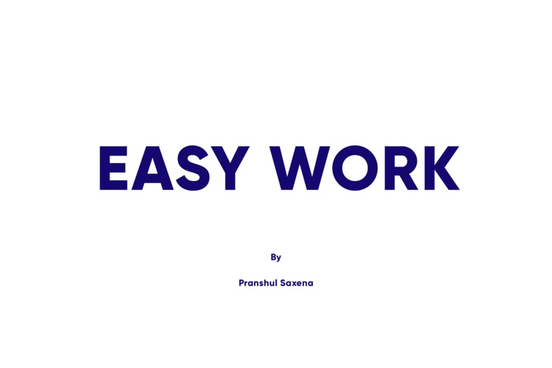 Easy Work – screenshot 1