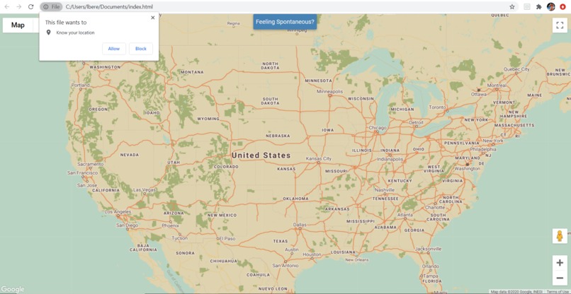 Feeling Spontaneous? – screenshot 1