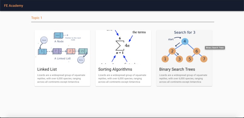 FE Academy – screenshot 1