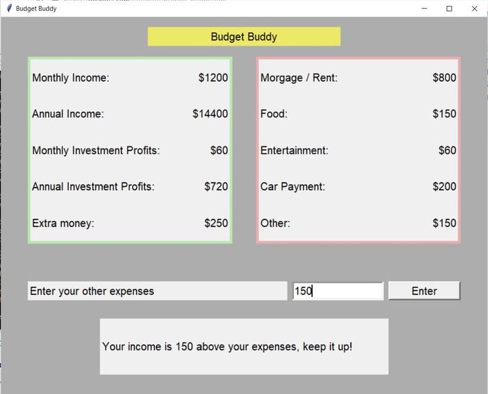 Budget Buddy – screenshot 1