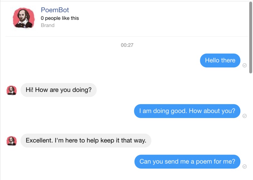 PoemBot – screenshot 2