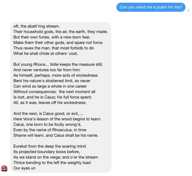 PoemBot – screenshot 4