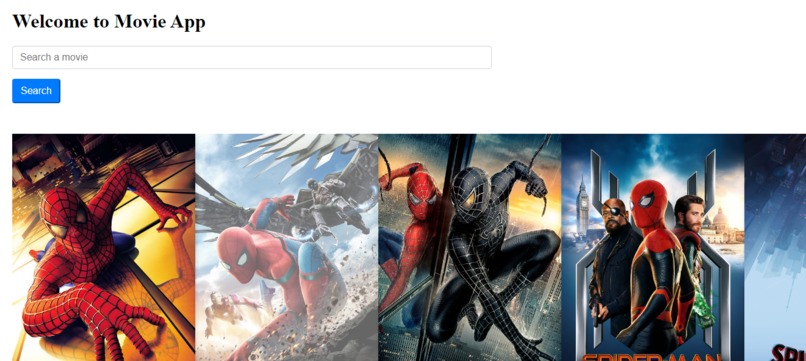 Movie-app  – screenshot 1