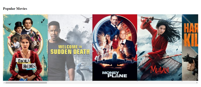 Movie-app  – screenshot 3