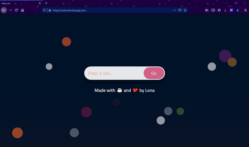 Valsa - Link Shortener – screenshot 1