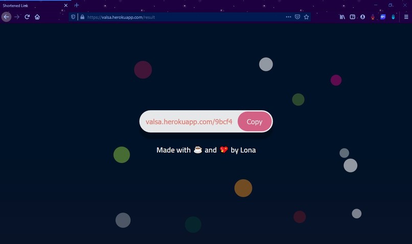 Valsa - Link Shortener – screenshot 2